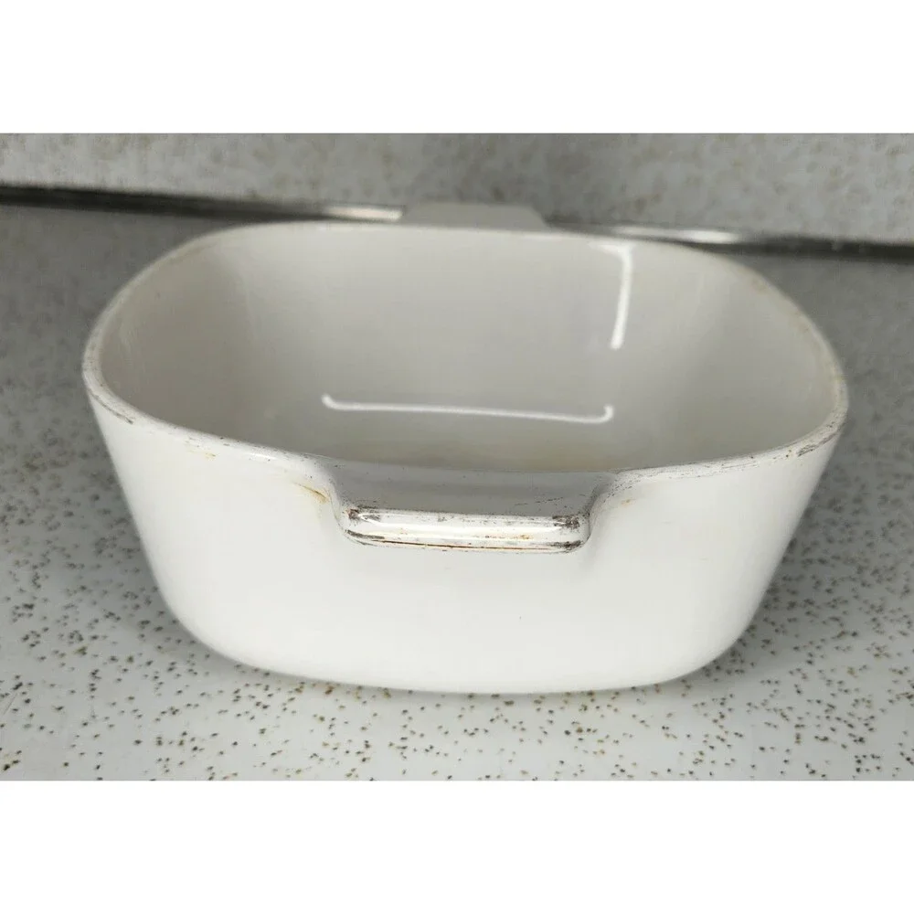 Corning Ware Blue Cornflower Casserole Dishes W/ Chipped Lid 1½ Q & 6½ Skillet